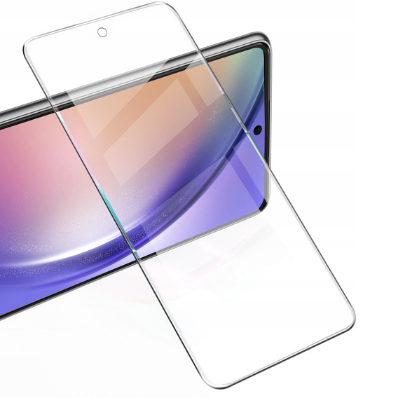 2x sticlă călită pentru Samsung Galaxy A54 5G, ERBORD 9H Hard Glass pe ecran
