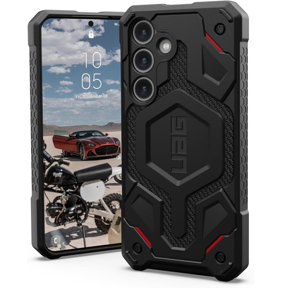 Urban Armor Gear Huse pentru Galaxy S24, Monarch, negru