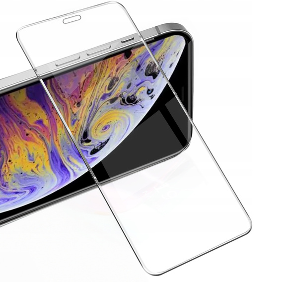 2x sticlă călită pentru iPhone X/XS, ERBORD 9H Hard Glass pe ecran