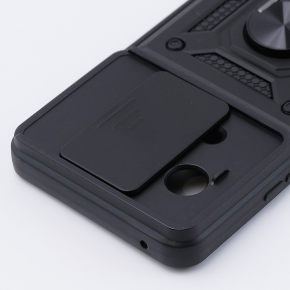 Husă blindată pentru Realme 11 5G, CamShield Slide, negru