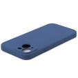 Husa pentru iPhone 15 Plus, Silicone Lite, albastru închis