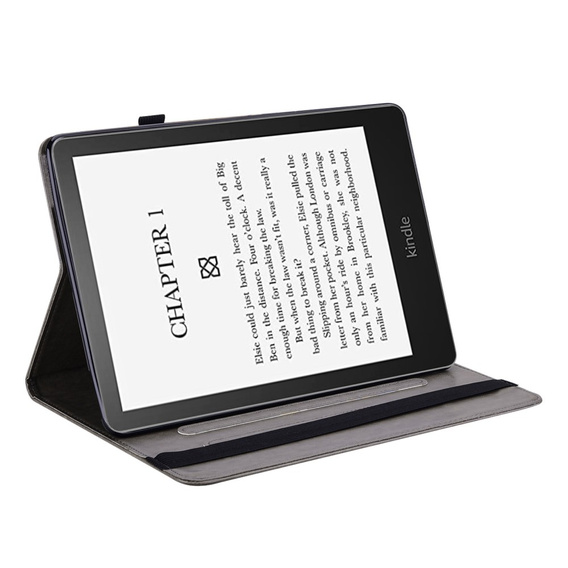 Carcasă cu clapetă pentru Amazon Kindle Paperwhite 5 (2021), tree, albastru