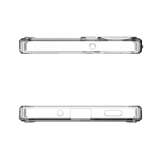 Carcasa Spigen pentru Samsung Galaxy A16 4G / 5G, Ultra Hybrid, transparentă + sticlă temperată 9H