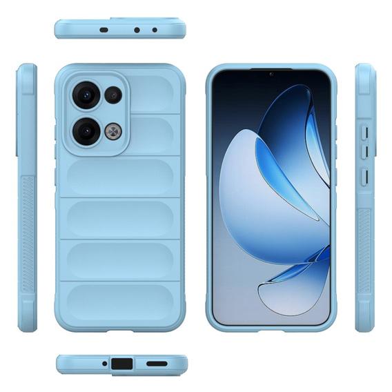 Huse pentru Oppo Reno 13, Gaming Shockproof, albastru