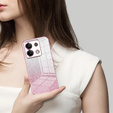 Husa pentru Xiaomi Redmi Note 13 5G, Glitter Case CamShield, roz