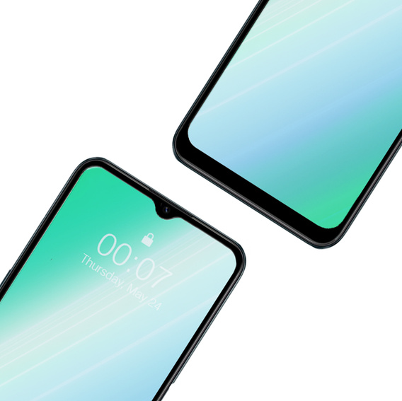 2x sticlă călită pentru Realme C31, ERBORD 3D pentru întregul display