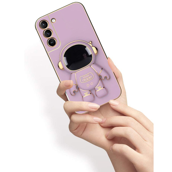 Huse pentru Samsung Galaxy S21 Plus, Astronaut, violet