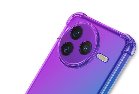 Husa pentru Xiaomi Poco F7 Pro, Gradient Dropproof, Violet / albastru