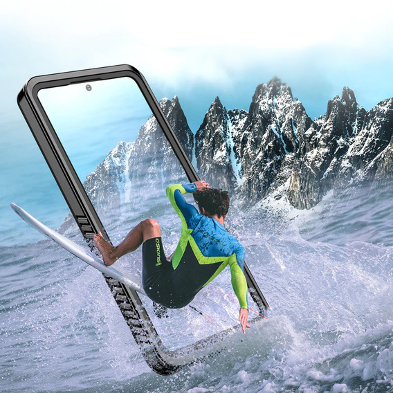 Husă impermeabilă IP68 pentru Samsung Galaxy S20 FE, negru