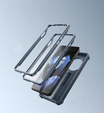 Husă blindată pentru OnePlus 13, Dexnor Full Body (Two Frames), albastru