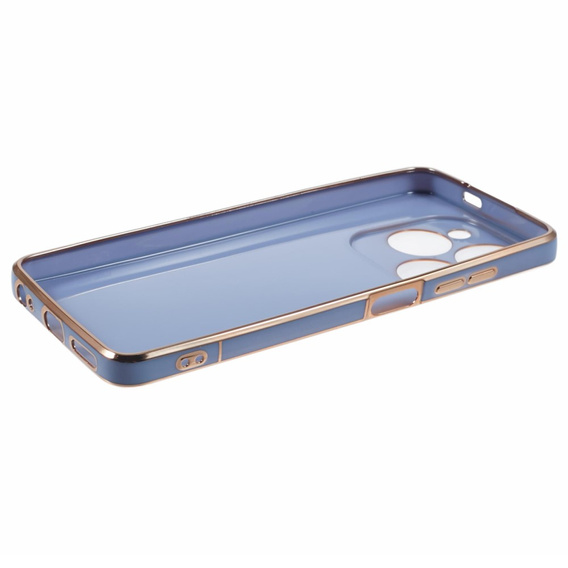 Husă pentru Infinix Hot 40i, Glamour CamShield, albastru