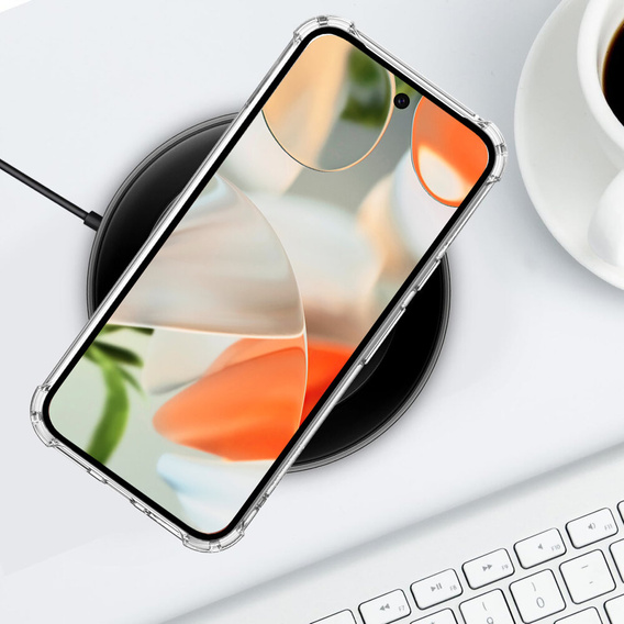 Huse pentru Google Pixel 9 / 9 Pro, Dropproof MagSafe, transparentă