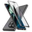 Husa pentru OnePlus 12 5G, Magnetic Dual Glass, negru
