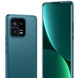 Husă din piele pentru Xiaomi 13, leather hybrid, verde