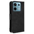 Cu clapetă pentru Xiaomi Redmi Note 13 Pro 5G, Card Slot, negru