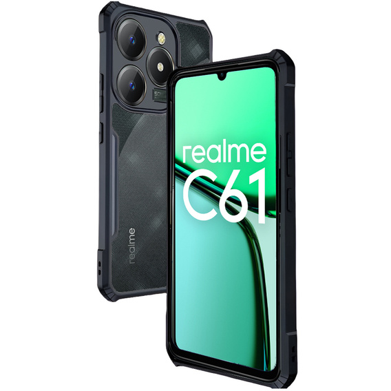 Huse pentru Realme C61, AntiDrop Hybrid, negru