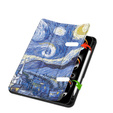 Husă pentru iPad Pro 11 2024, Smartcase, oil painting