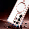 Husă pentru Samsung Galaxy S25 Ultra, Electro MagSafe, roz + Lanyard