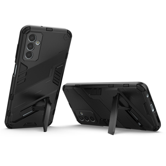 Husa pentru Samsung Galaxy M13 4G, Military kickstand, negru