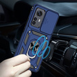 Husă blindată pentru Xiaomi 12 / 12X, CamShield Slide, albastru