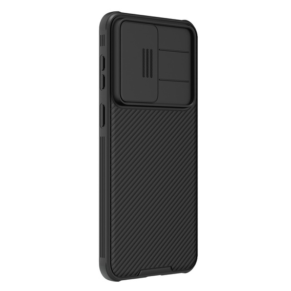 Husă magnetică NILLKIN CamShield Pro pentru Samsung Galaxy A57 5G, negru