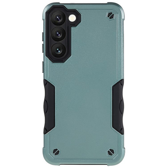 Husă blindată pentru Samsung Galaxy S23 Plus, Dual-Layer, verde
