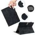 Huse pentru Samsung Galaxy Tab S9, Wallet Pen Slot, negru