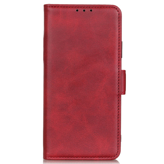 Cu clapetă pentru Motorola Moto G53 5G / G13 / G23, Wallet, roșu