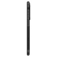 Carcasa Spigen pentru Samsung Galaxy S25 Edge, Tough Armor Mag MagSafe, negru + 9H Tempered Glass