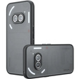 Carcasă pentru Nothing Phone 2a, Fusion Hybrid, cu protecție pentru camera foto, mat / negru