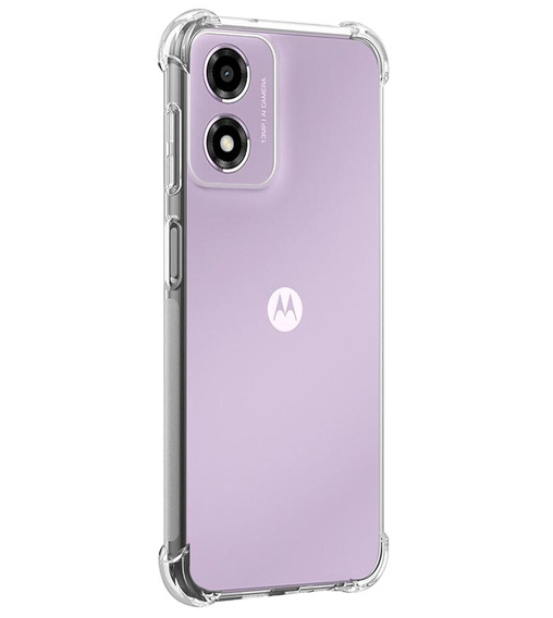Huse pentru Motorola Moto E14, Dropproof, transparentă