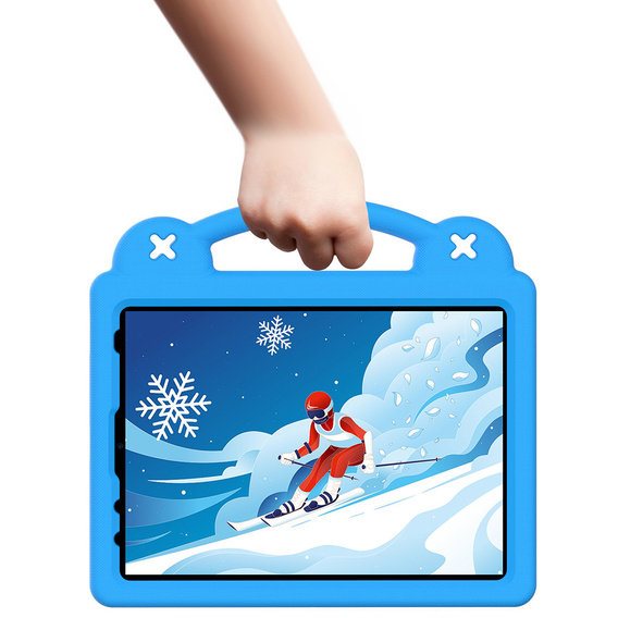 Husă pentru copii pentru iPad 10.9 2022 10 Gen, Cute Patterns, cu suport, albastru