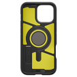 Carcasa Spigen pentru iPhone 16 Pro Max, Tough Armor Mag MagSafe, gri + 9H Tempered Glass
