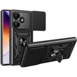 Husă blindată pentru Xiaomi Redmi 13, CamShield Slide, negru