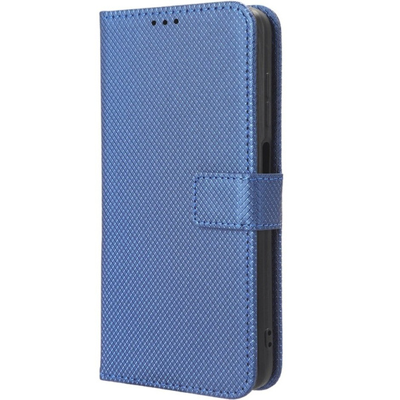 Cu clapetă pentru Honor 90 Lite 5G, Wallet Smart Magnet, albastru