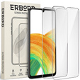 2x sticlă călită pentru Samsung Galaxy A33 5G, ERBORD 9H Hard Glass pe ecran