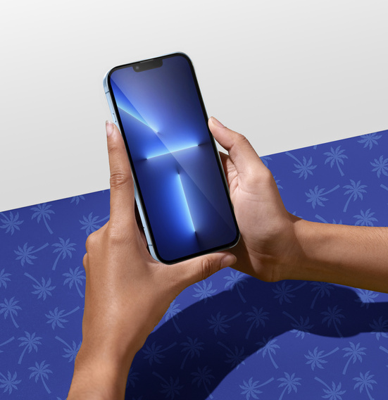 Sticlă temperată Diamond Palm pentru iPhone 13/13 Pro/16e