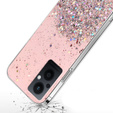 Huse pentru Oppo Reno7 Lite 5G, Glittery, roz