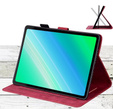 Husă pentru iPad 10.2" 2021/2020/2019 (9/8/7 gen.), cu clapetă, animal, roșu