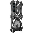 Husă blindată pentru Samsung Galaxy S23, Aluminum Alloy, negru