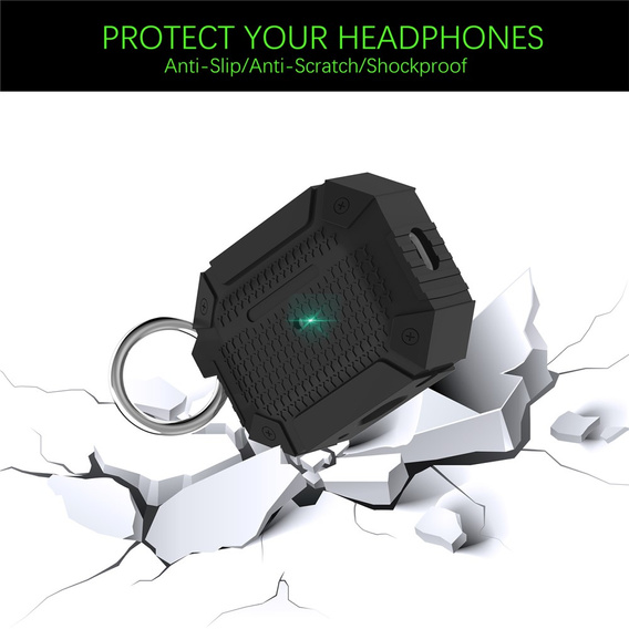 Husă blindată pentru căști cu carabină pentru Apple AirPods Pro 3