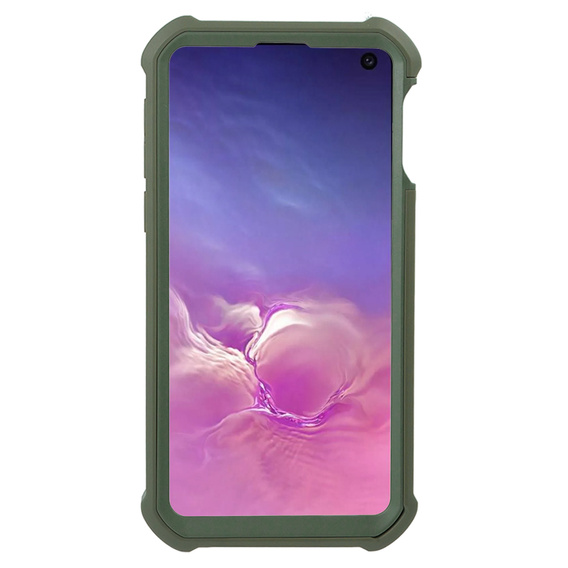 Husă blindată pentru Samsung Galaxy S10e, Dexnor Full Body, verde