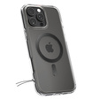 Carcasă MagSafe Spigen pentru iPhone 16 Pro Max, Ultra Hybrid, transparentă + 9H Tempered Glass