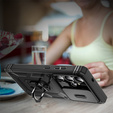 Husă pentru Samsung Galaxy S25 Ultra, KickStand Camera Lens, negru