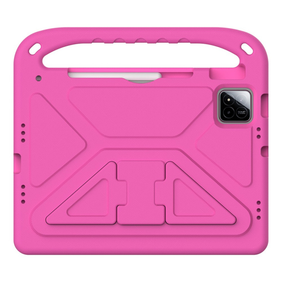 Husă pentru copii pentru Xiaomi Pad 7 / 7 Pro, cu mâner, roz