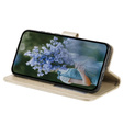 Cu clapetă pentru Samsung Galaxy S23 FE, Mandala, de aur