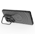 Husă pentru Samsung Galaxy S25 Ultra, Ripple Kickstand, pentru MagSafe, negru