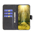 Cu clapetă pentru Motorola Edge 40 Neo, Wallet, BINFEN COLOR, negru