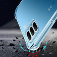 Huse pentru Infinix Hot 50 Pro 4G, Dropproof, transparentă