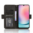 Cu clapetă pentru Samsung Galaxy A25 5G, Card Slot, negru
